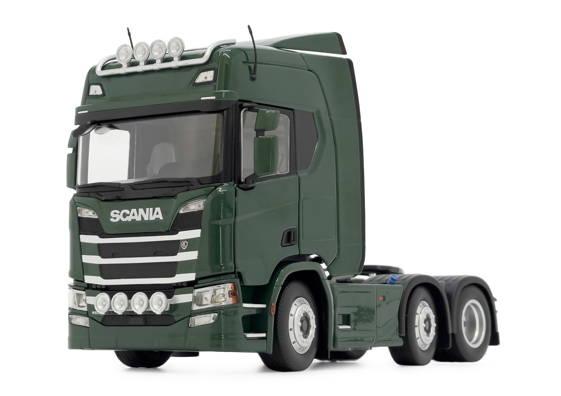 Scania R500 6x2 Donkergroen - 1:32